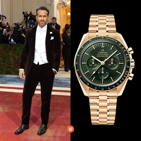 ryan reynolds omega watch|ryan reynolds gold watch.